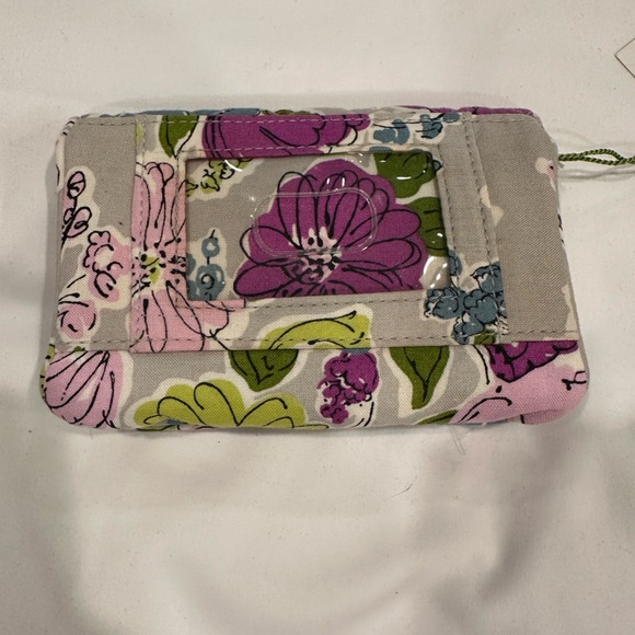 Vera Bradley Floral Wallet in Pink and Green - Picture 3 of 3